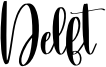 Delft Font