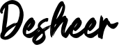 Desheer Font