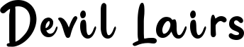 Devil Lairs Font