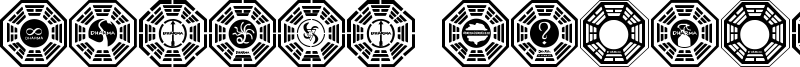 Dharma Initiative Logos Font