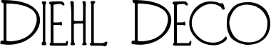 Diehl Deco Font