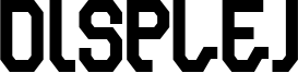 Displej Font