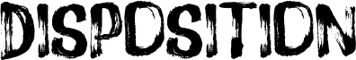 Disposition Font