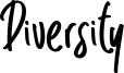 Diversity Font