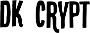 DK Crypt Font