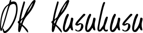 DK Kusukusu Font