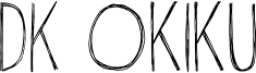 DK Okiku Font
