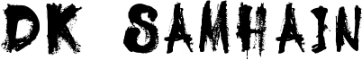 DK Samhain Font