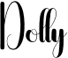 Dolly Font