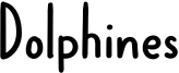 Dolphines Font