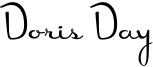 Doris Day Font