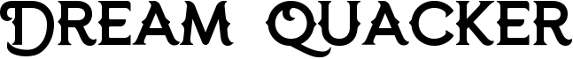 Dream Quacker Font