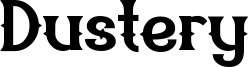 Dustery Font
