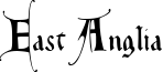 East Anglia Font