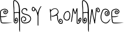 Easy Romance Font