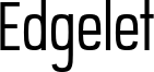Edgelet Font
