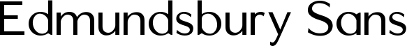 Edmundsbury Sans Font