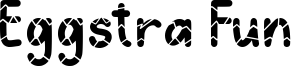 Eggstra Fun Font