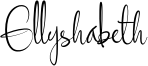 Ellyshabeth Font