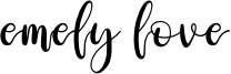 emely love Font