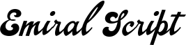 Emiral Script Font