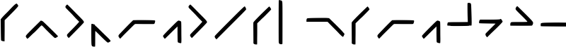 Enigmailed Semaphore Font