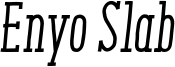 Enyo-Slab_Medium-Italic.otf