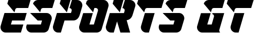 Esports GT Font