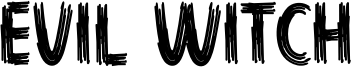 Evil Witch Font