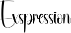 Exspression Font