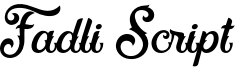 Fadli Script Font