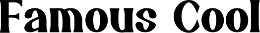 Famous Cool Font