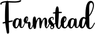 Farmstead Font