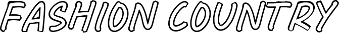 Fashion Country Font