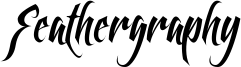 Feathergraphy Font