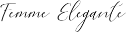 Femme Elegante Font