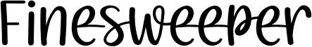 Finesweeper Font