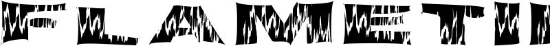 FlameTime Font