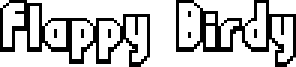 Flappy Birdy Font