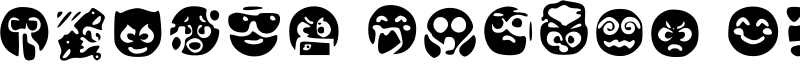 Fluent Emojis 133 Font