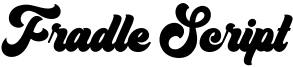 Fradle Script Font