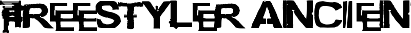 Freestyler Ancient F6 Font