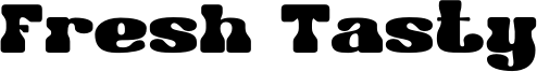 Fresh Tasty Font