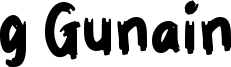 g Gunain Font