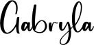 Gabryla Font