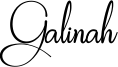 Galinah Font