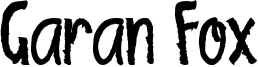 Garan Fox Font