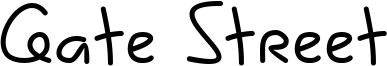 Gate Street Font