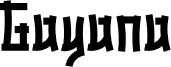 Gayana Font