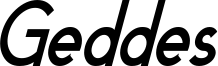 Geddes Condensed Bold Italic.otf